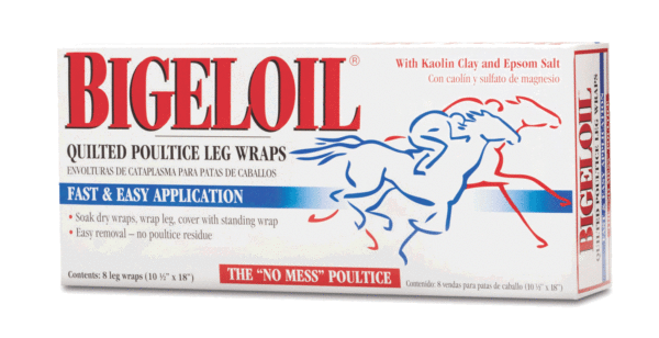 Bigeloil® Quilted Poultice Leg and Hoof Wraps